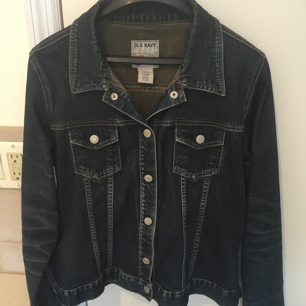 Old navy jean jacket- size large